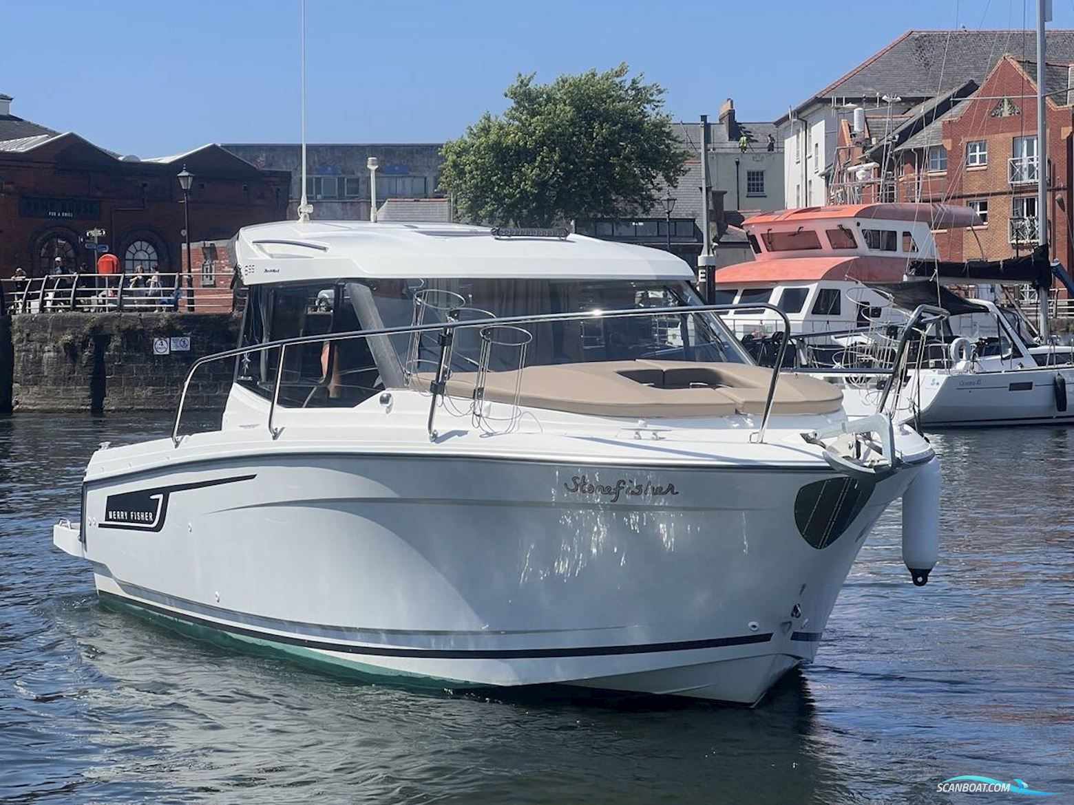 Jeanneau Merry Fisher 695 Motorboot 2016, mit Yamaha motor, England