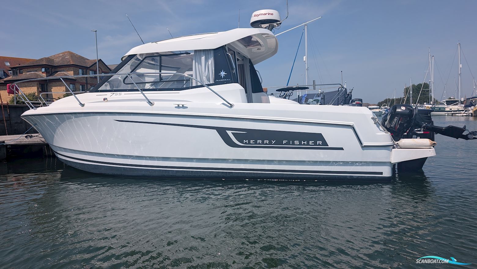 Jeanneau Merry Fisher 755 Motorboot 2015, mit Suzuki motor, England