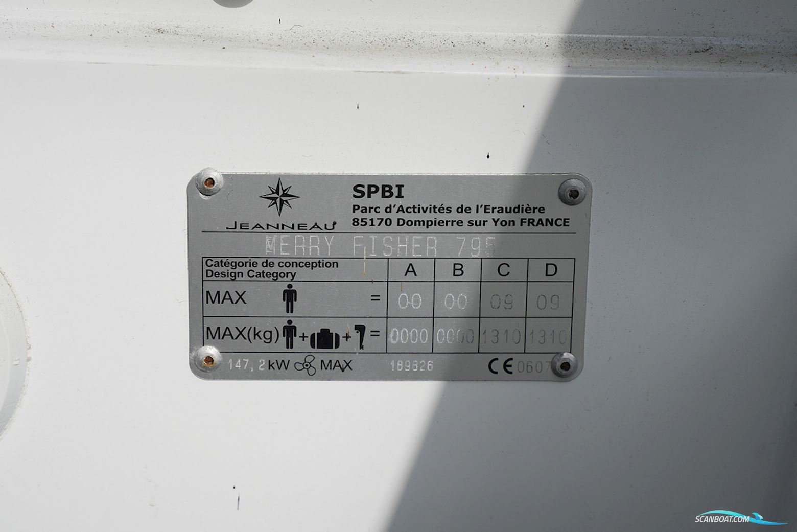 Jeanneau Merry Fisher 795 (Nordic)