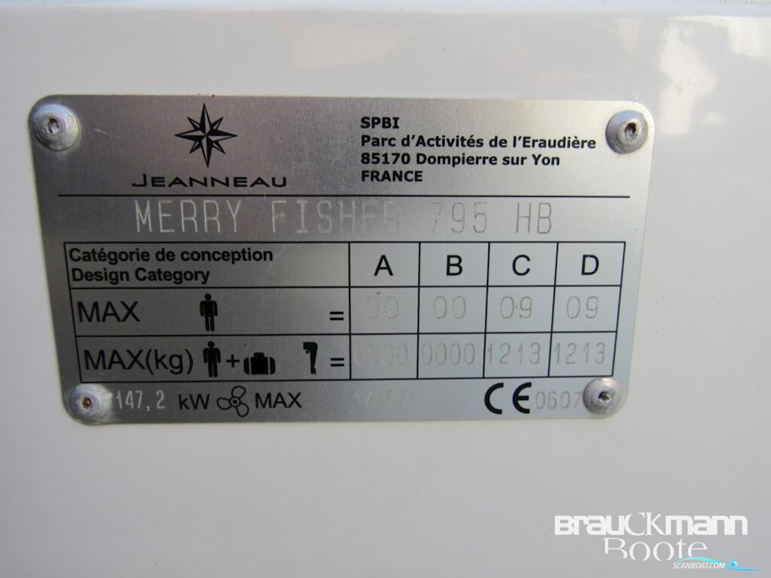 Jeanneau Merry Fisher 795