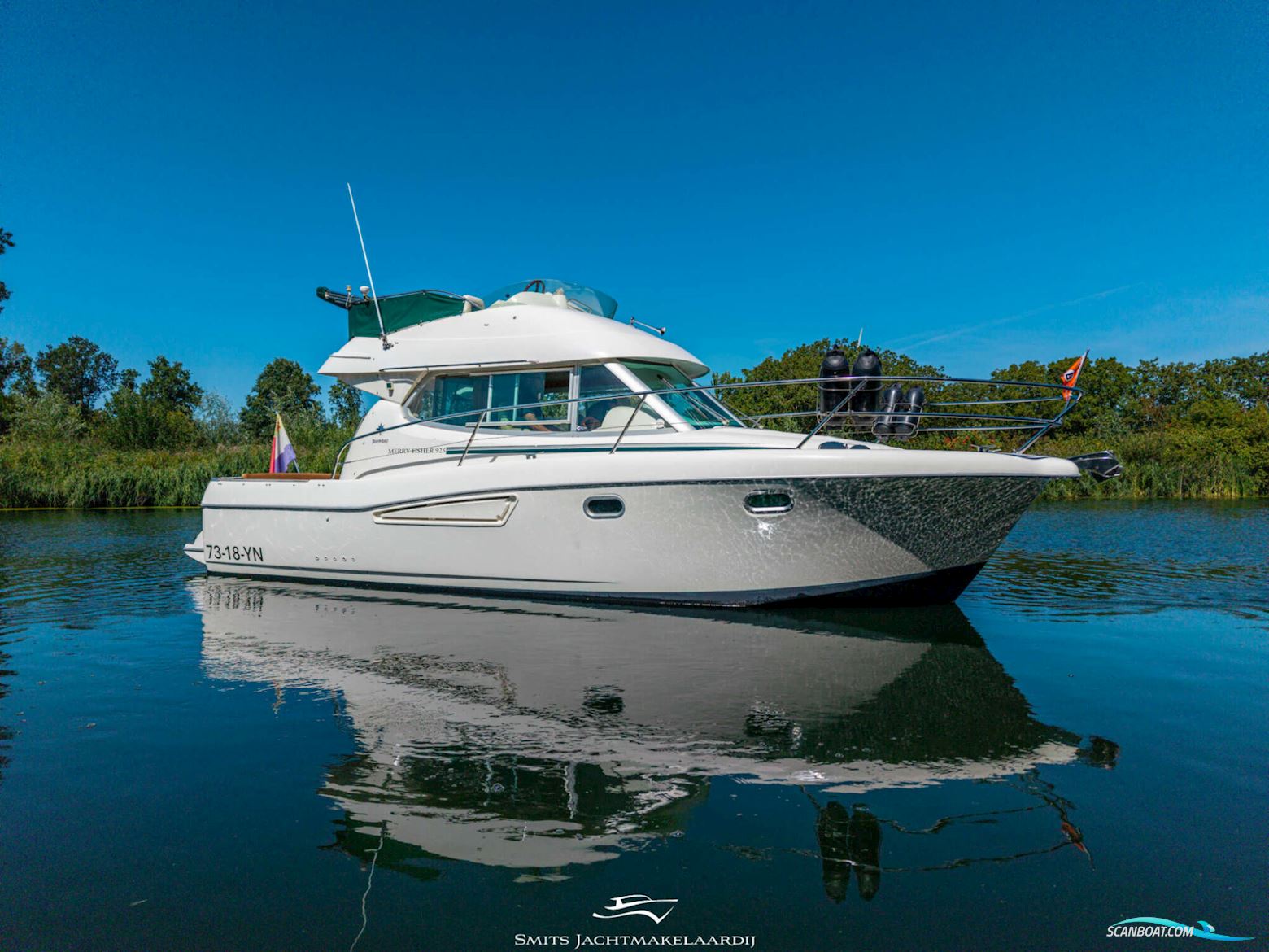 Jeanneau Merry Fisher 9.25 Flybridge Motorboot 2006, mit Volvo Penta motor, Niederlande