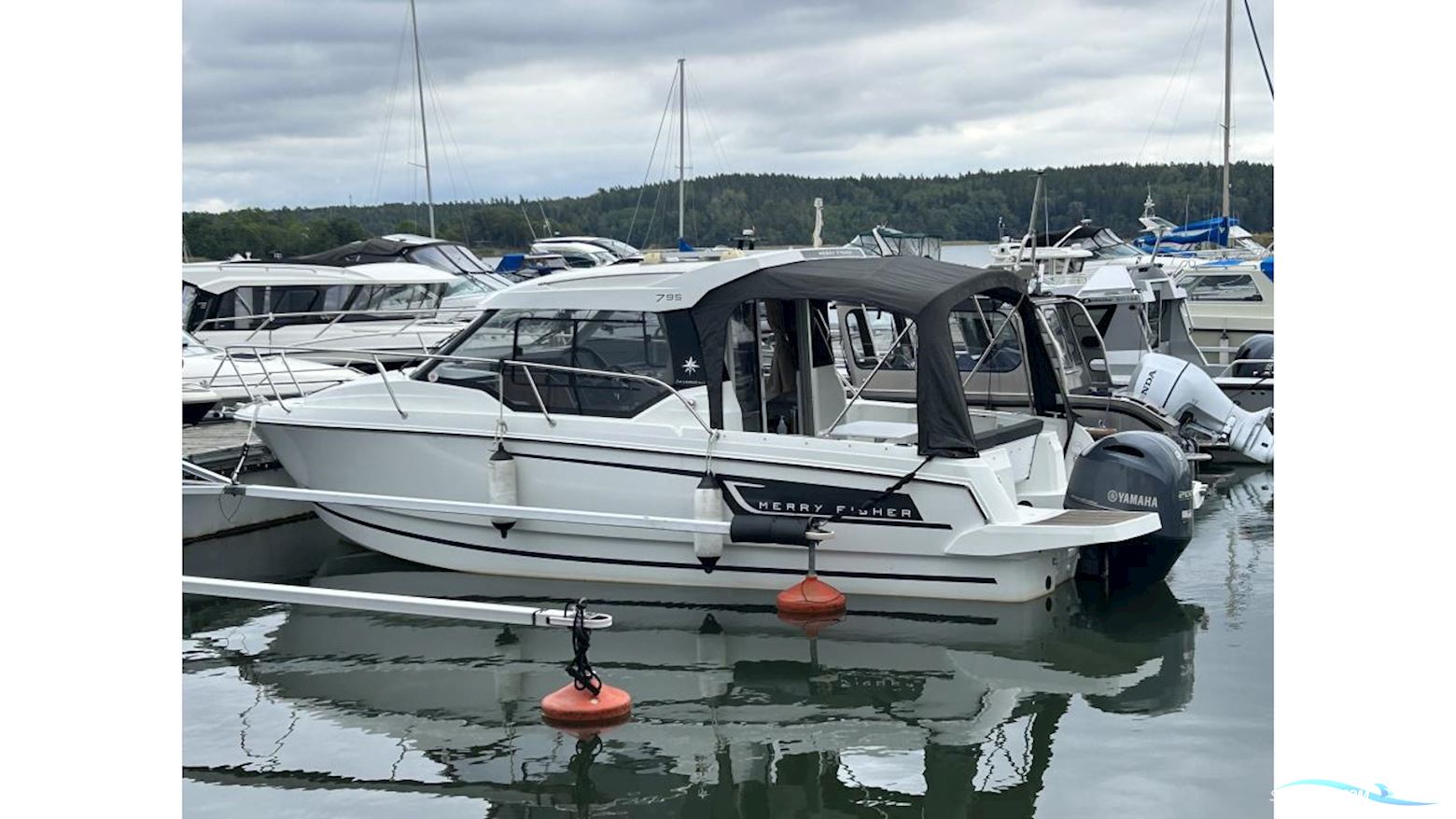 JEANNEAU MOTORBÅT 795 MERRY FISHER CABIN Motorboot 2016, mit Yamaha  motor, Sweden