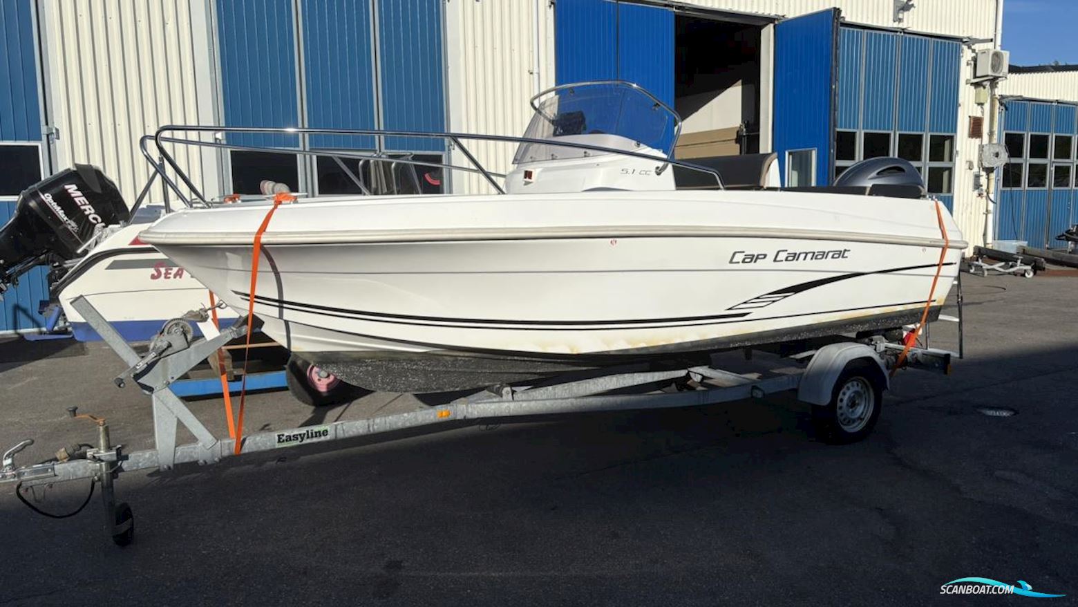 Jeanneau Motorbåt Cap Camarat 5.1 CC Motorboot 2016, mit Yamaha motor, Sweden