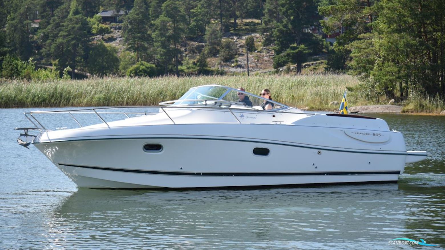 JEANNEAU MOTORBÅT LEADER 805 Motorboot 2004, mit Volvo Penta motor, Sweden
