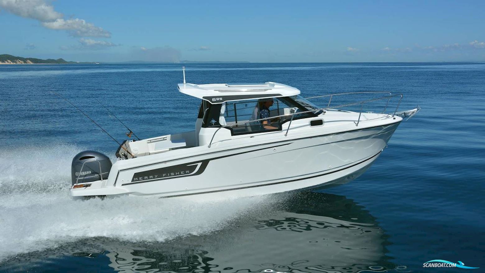 Jeanneau Motorbåt Merry Fisher 695 Série 2 Motorboot 2023, mit Yamaha motor, Sweden