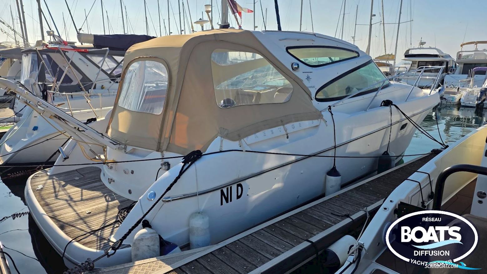 Jeanneau Prestige 34 S Hard Top Motorboot 2008, mit Volvo motor, Frankreich