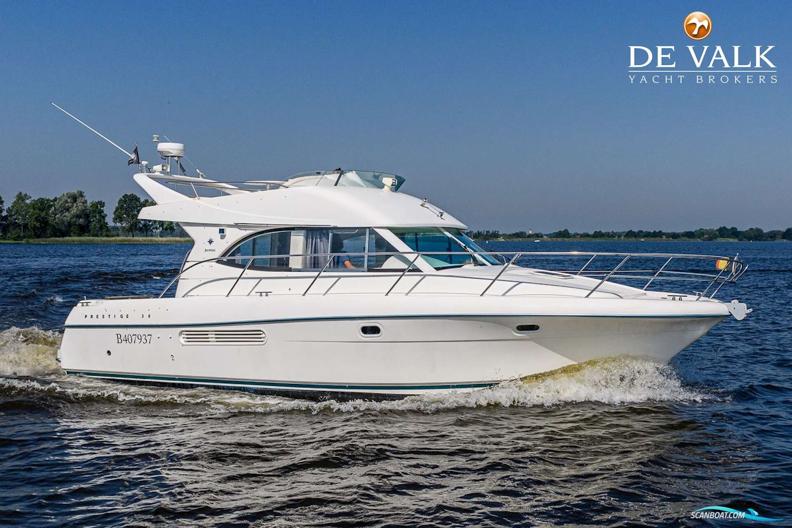Jeanneau Prestige 36 Motorboot 2001, mit Volvo Penta motor, Niederlande