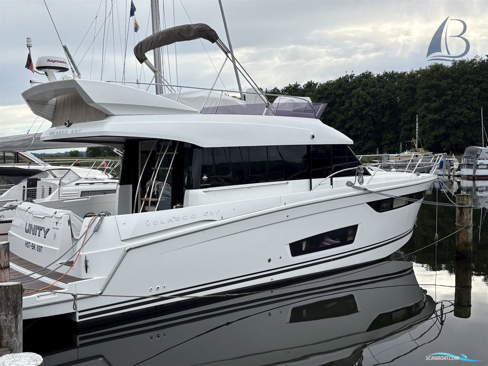 Jeanneau Velasco 43F Motorboot 2015, mit Cummins Qsb 6,7 motor, Deutschland