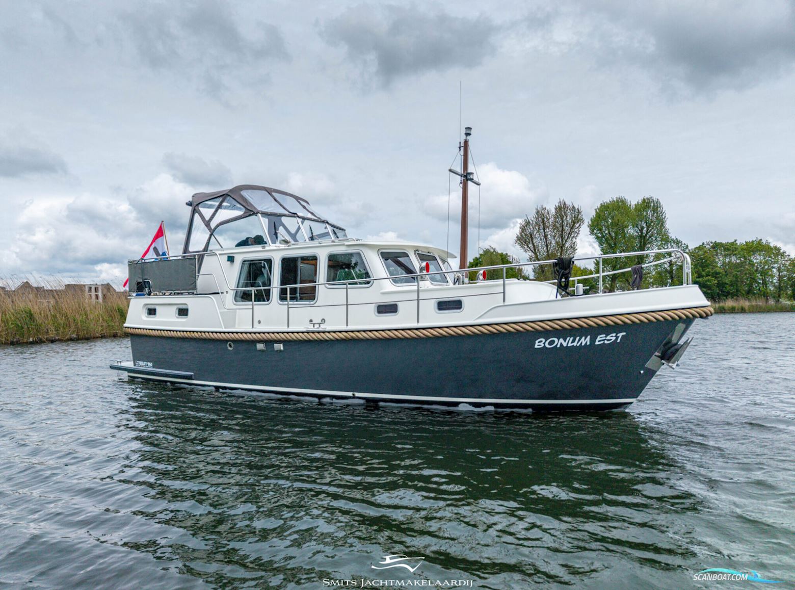 Jetten Bully 9.60 AK Motorboot 2006, mit VW Marine motor, Niederlande