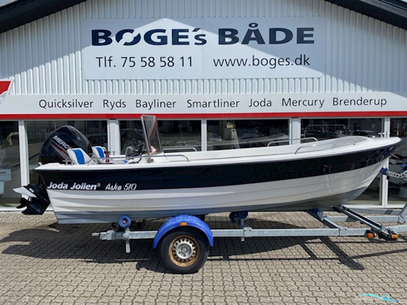Joda Jollen 510 Askø med 50 hk Mercury-EFI 4 takt - SOLGT AB Motorboot 2023, mit Mercury motor, Dänemark