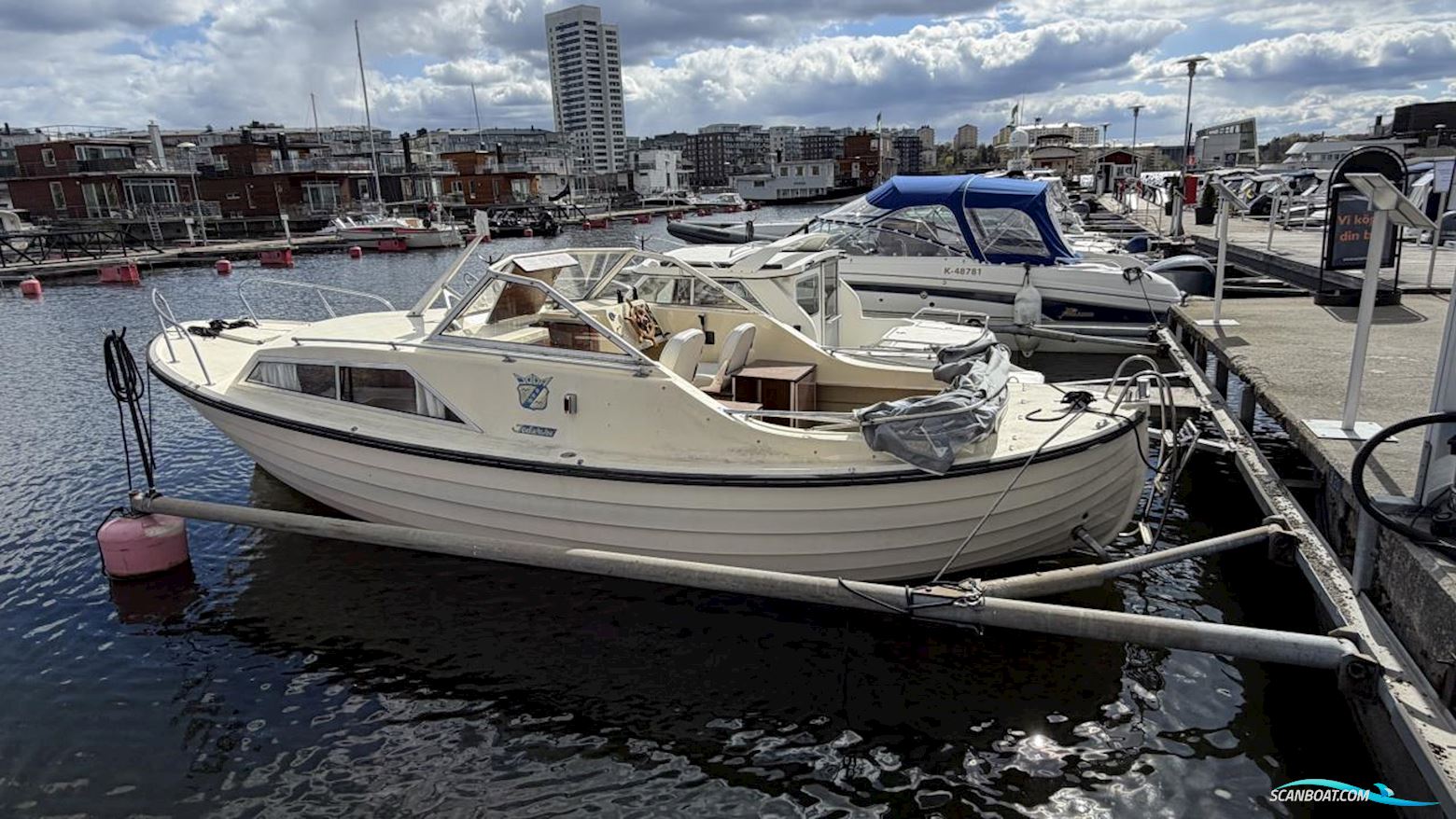 Joda TUR 24 Motorboot 1978, mit Volvo Penta motor, Sweden