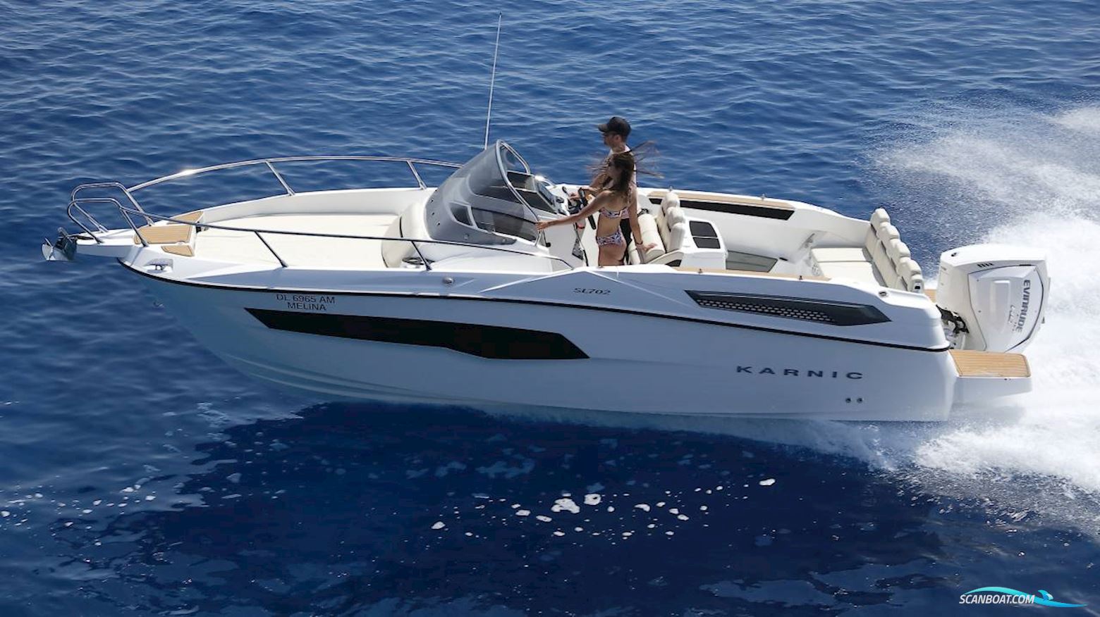 Karnic 22SR Motorboot 2025, mit Yamaha F115 motor, Dänemark