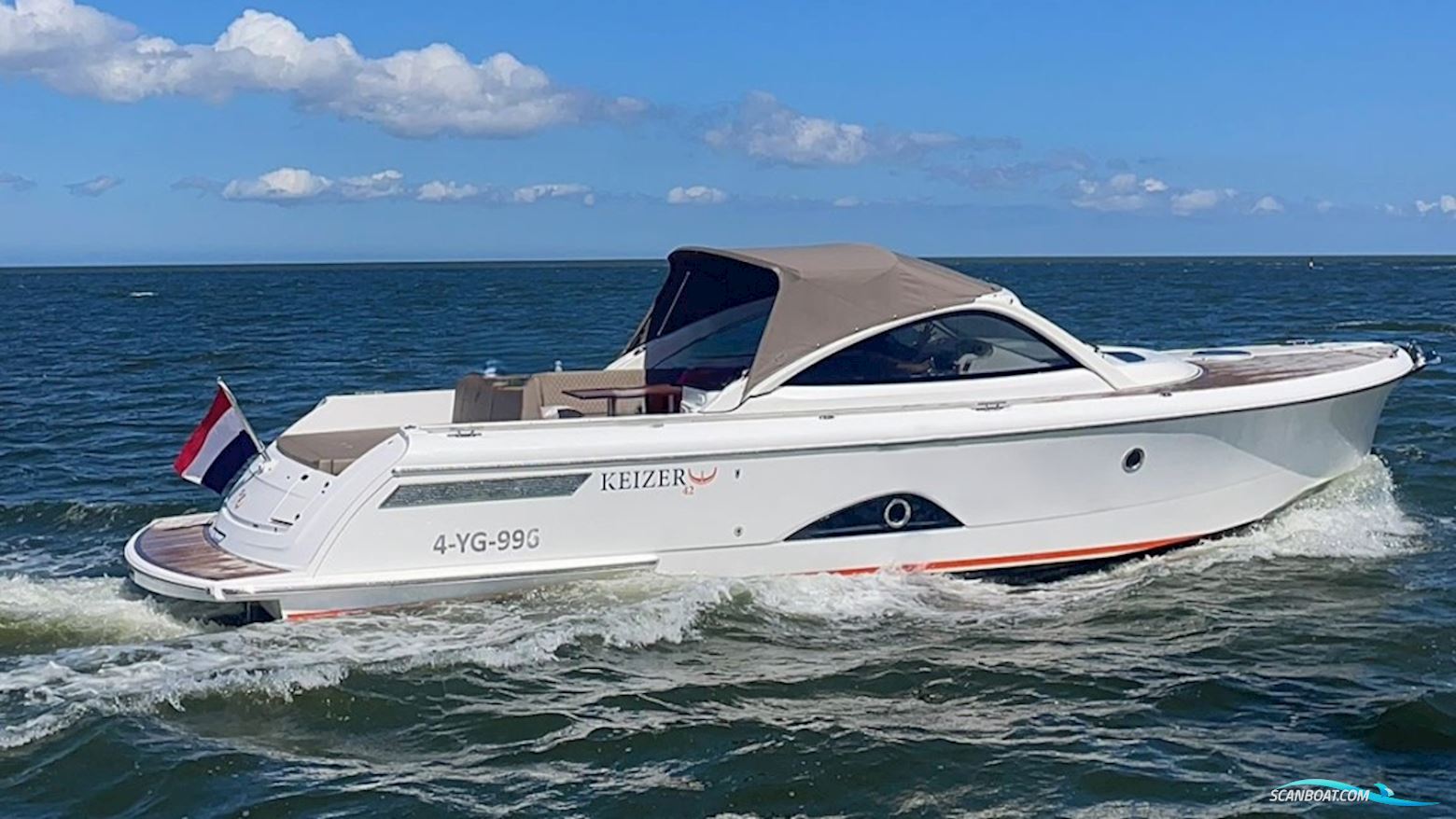 Keizer 42 Motorboot 2022, mit Yanmar motor, Niederlande