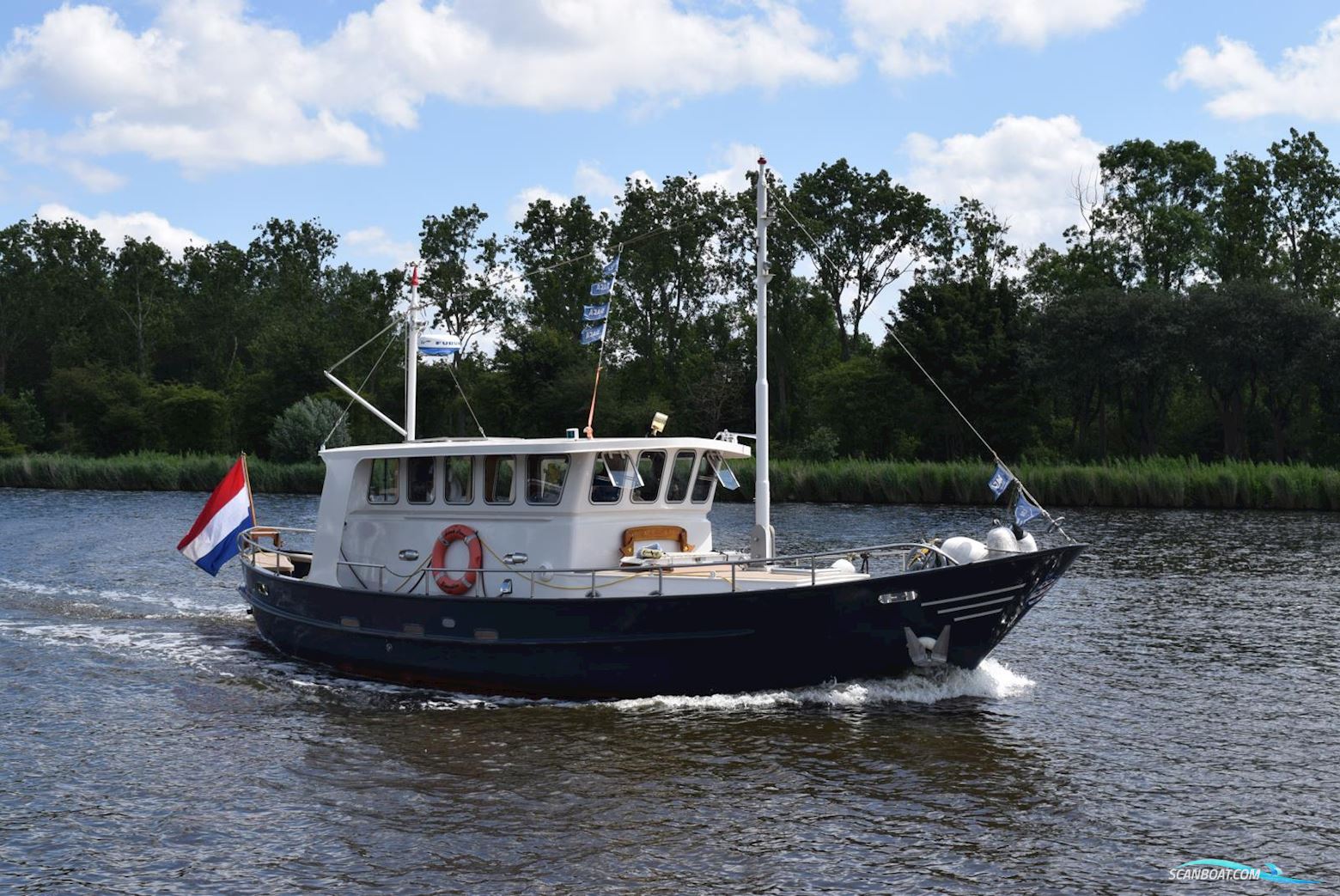 Kielstra Kotter Motorboot 1983, mit Perkins motor, Niederlande