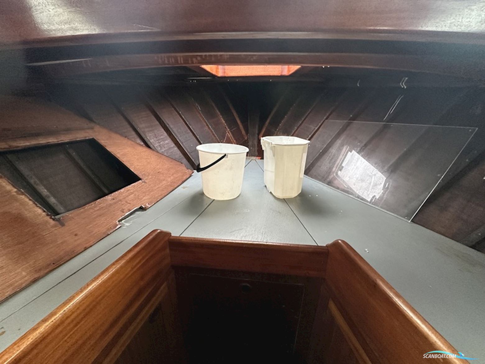 Klassisk Mahogni motorbåd/sejler