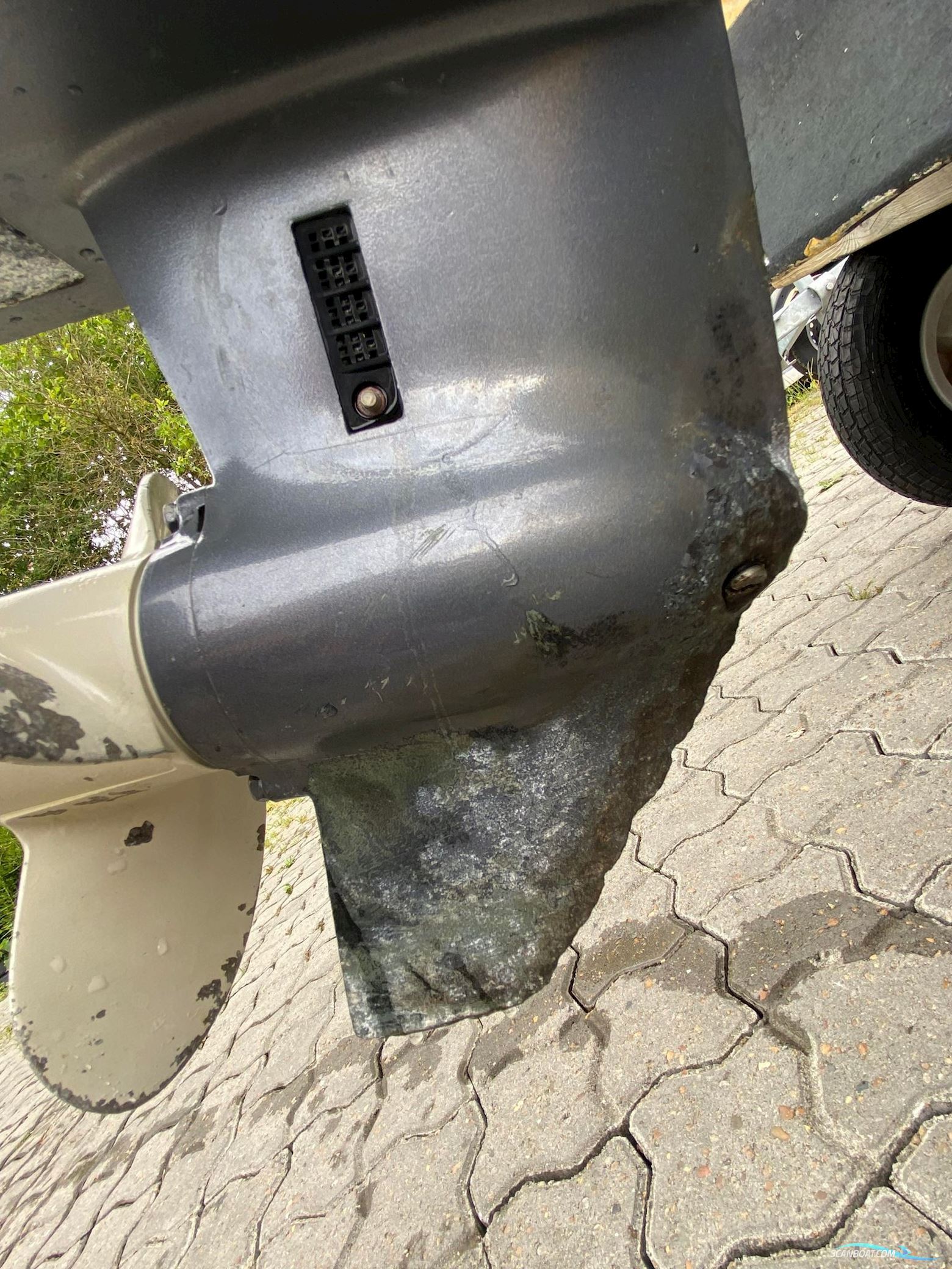 KMV WHIT Jolle med 15 hk Yamaha