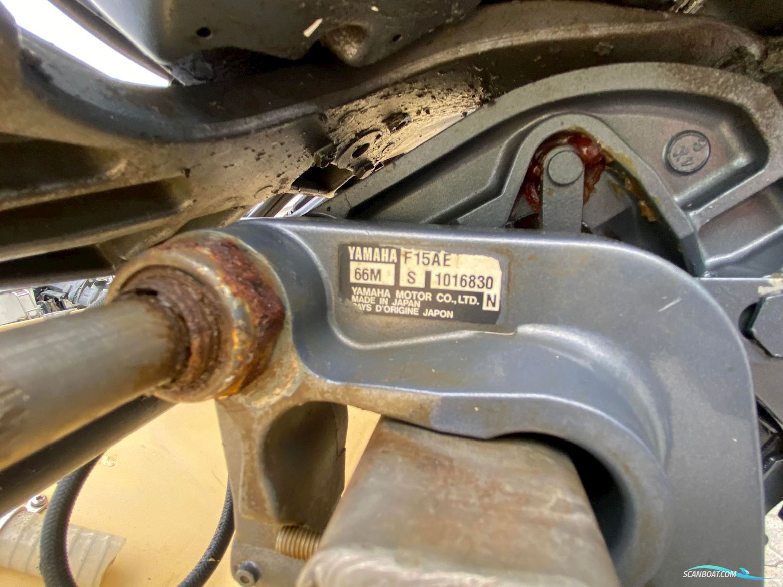 KMV WHIT Jolle med 15 hk Yamaha