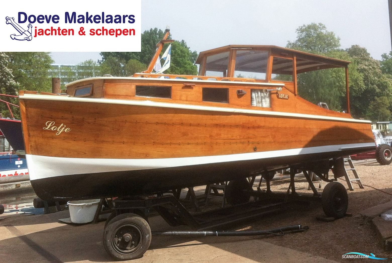 Kofferdekkruiser 6.70 Motorboot 1937, mit Lombardini<br />Ldw 1003 motor, Niederlande
