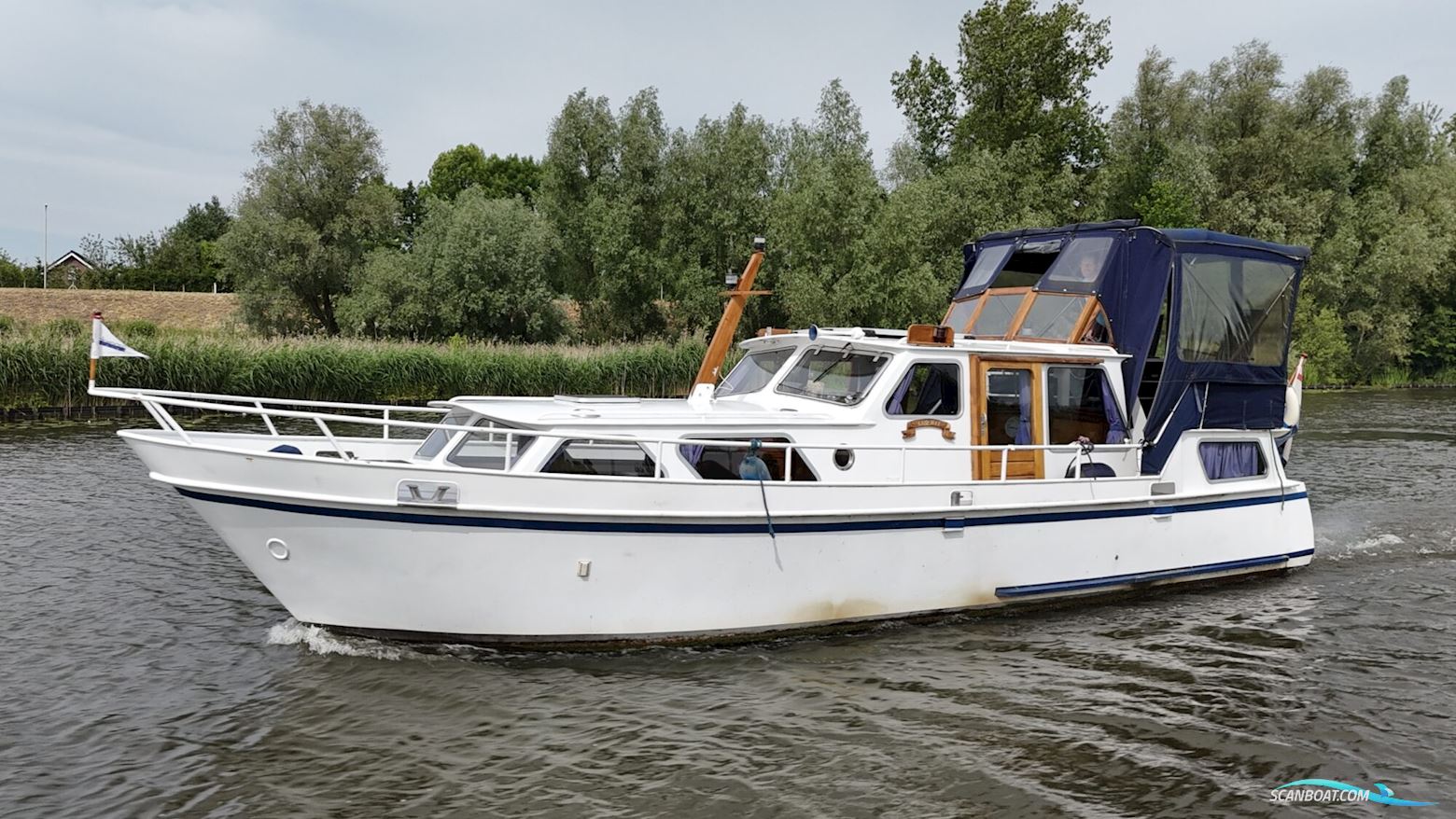 Kok Kruiser 11.20 AK Cabrio Motorboot 1976, mit Daf motor, Niederlande
