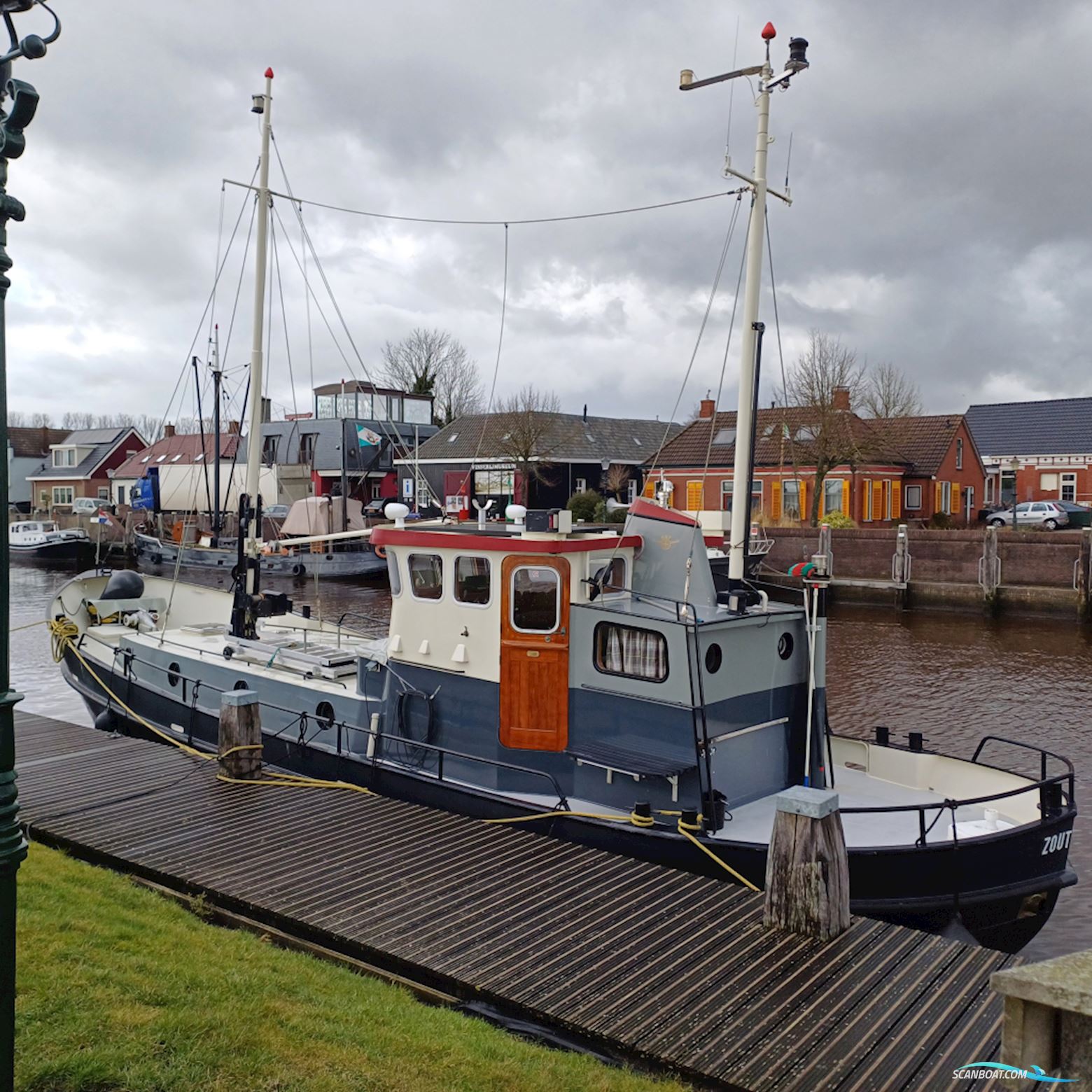Kotter Ex Garnalenkotter Motorboot 1983, mit Daf motor, Niederlande