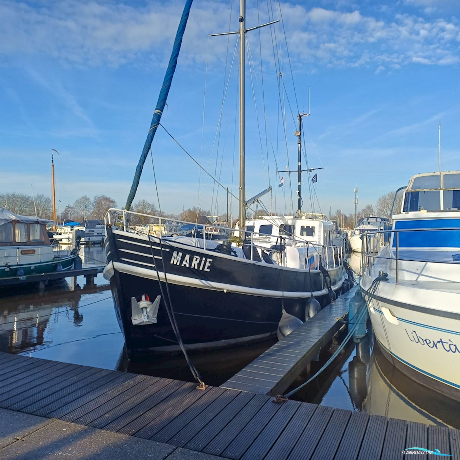 Kotter Van Goor Ex Visserij Kotter Motorboot 1960, mit Man motor, Niederlande