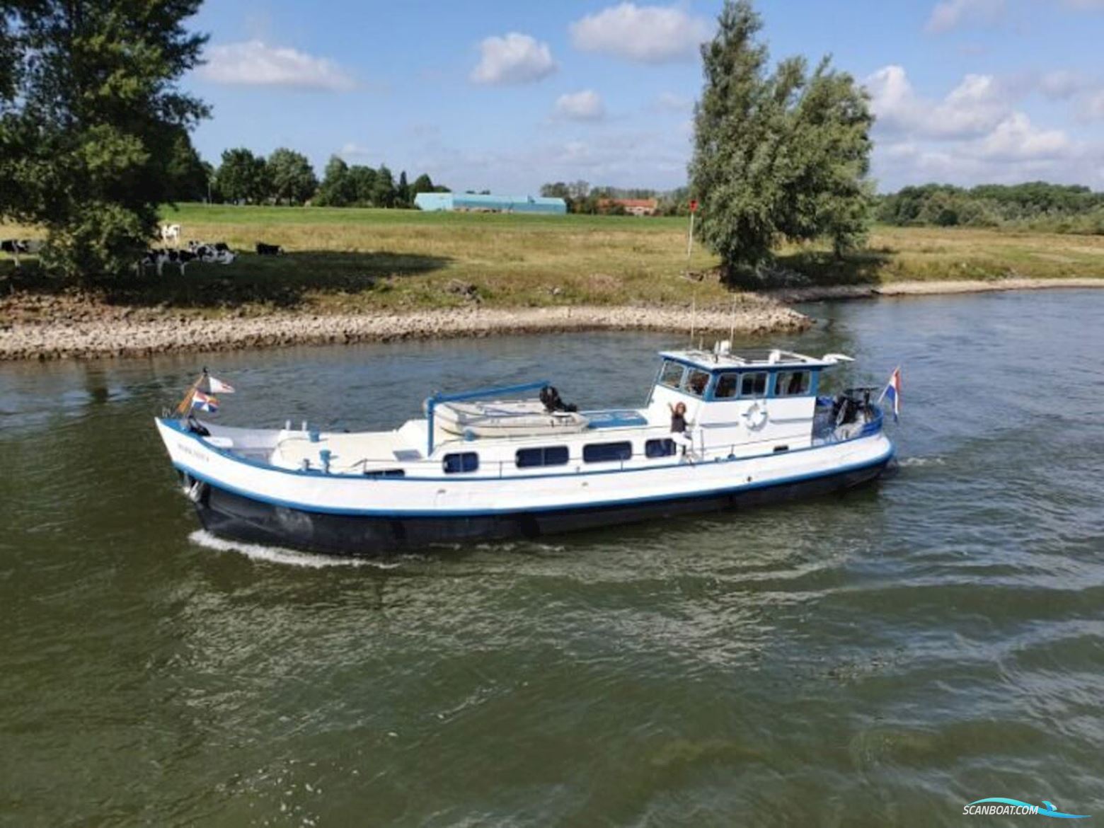 Kotter Woon-reisschip Motorboot 1939, Niederlande