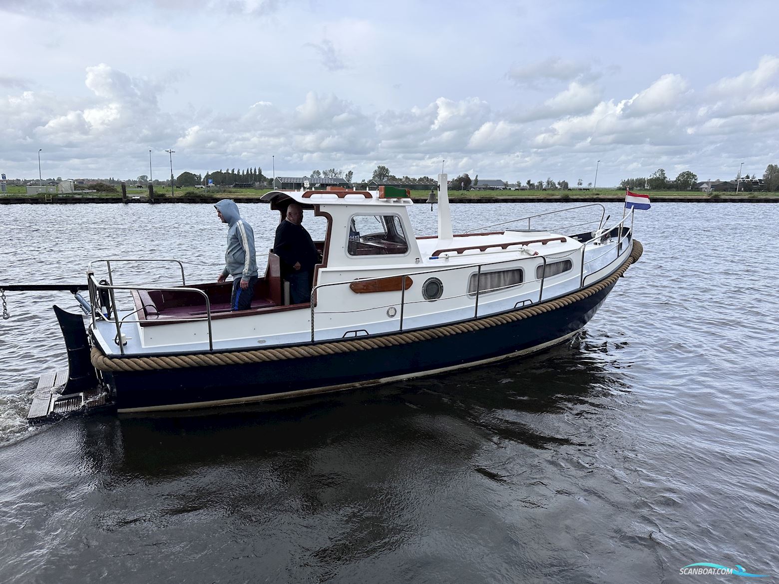 Kruiser Langenberg Borndiep Vlet 900 Motorboot 1978, mit Somafa motor, Niederlande
