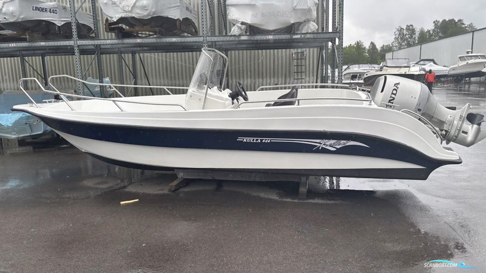 Kulla 646 X-Ellent Motorboot 2006, mit Honda motor, Sweden