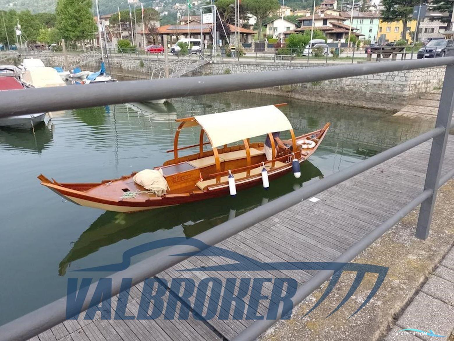 Lancia Lucia Motorboot 1986, mit Lombardini motor, Italien