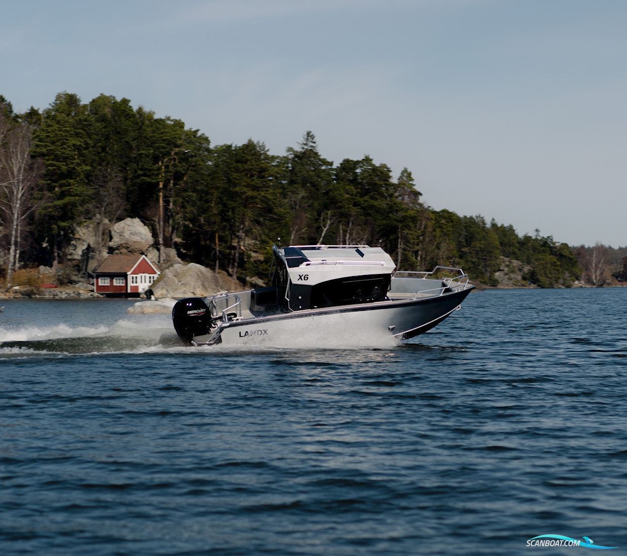Landx X6 Aluminium Cabin Boat