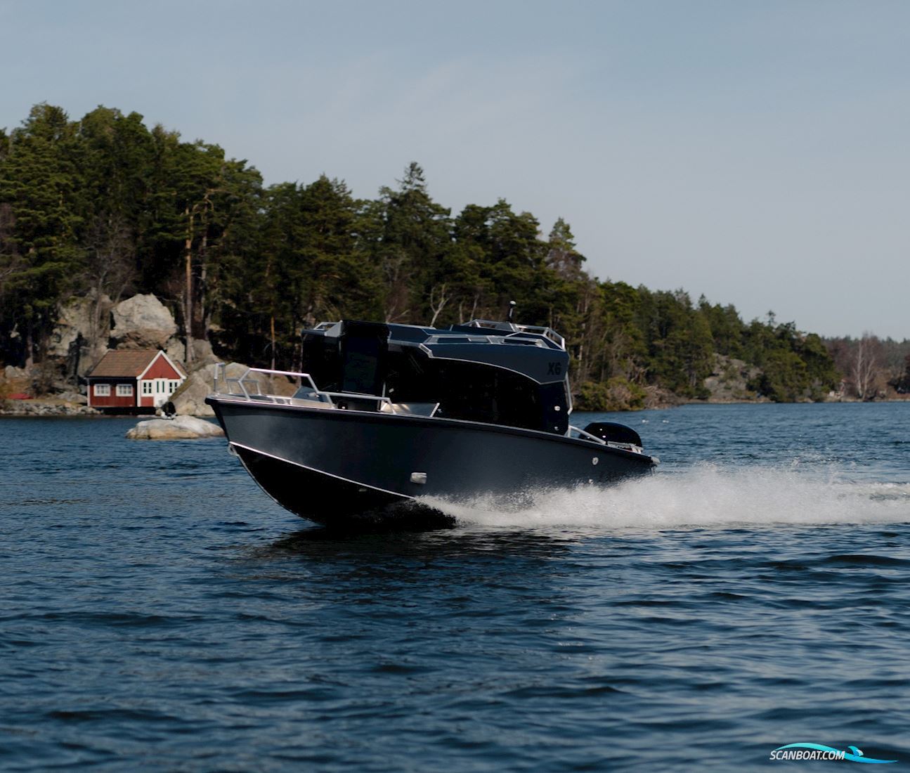 Landx X6 Aluminium Cabin Boat