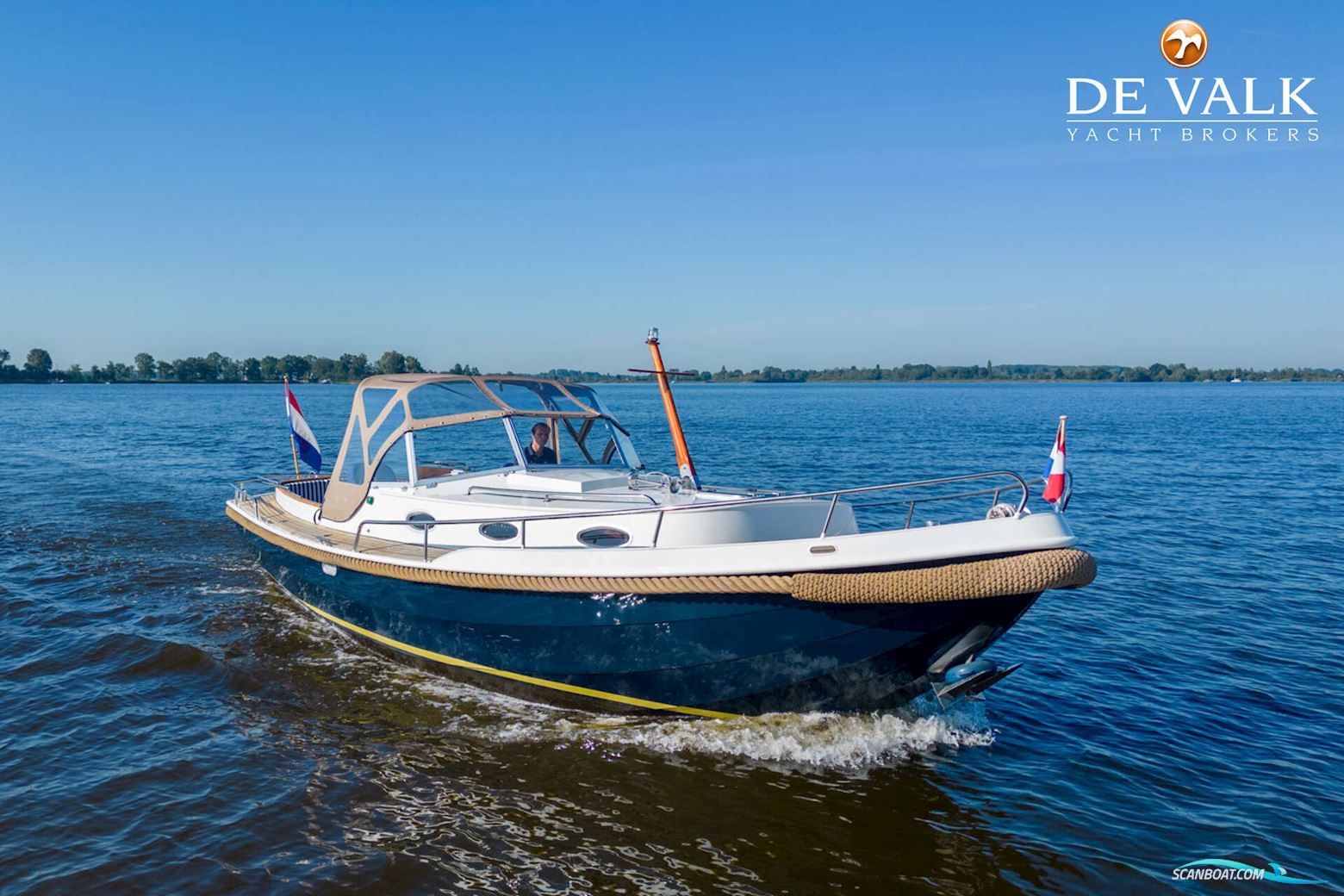 Langenberg Bonke Vlet 9.10 Motorboot 2007, mit Vetus motor, Niederlande