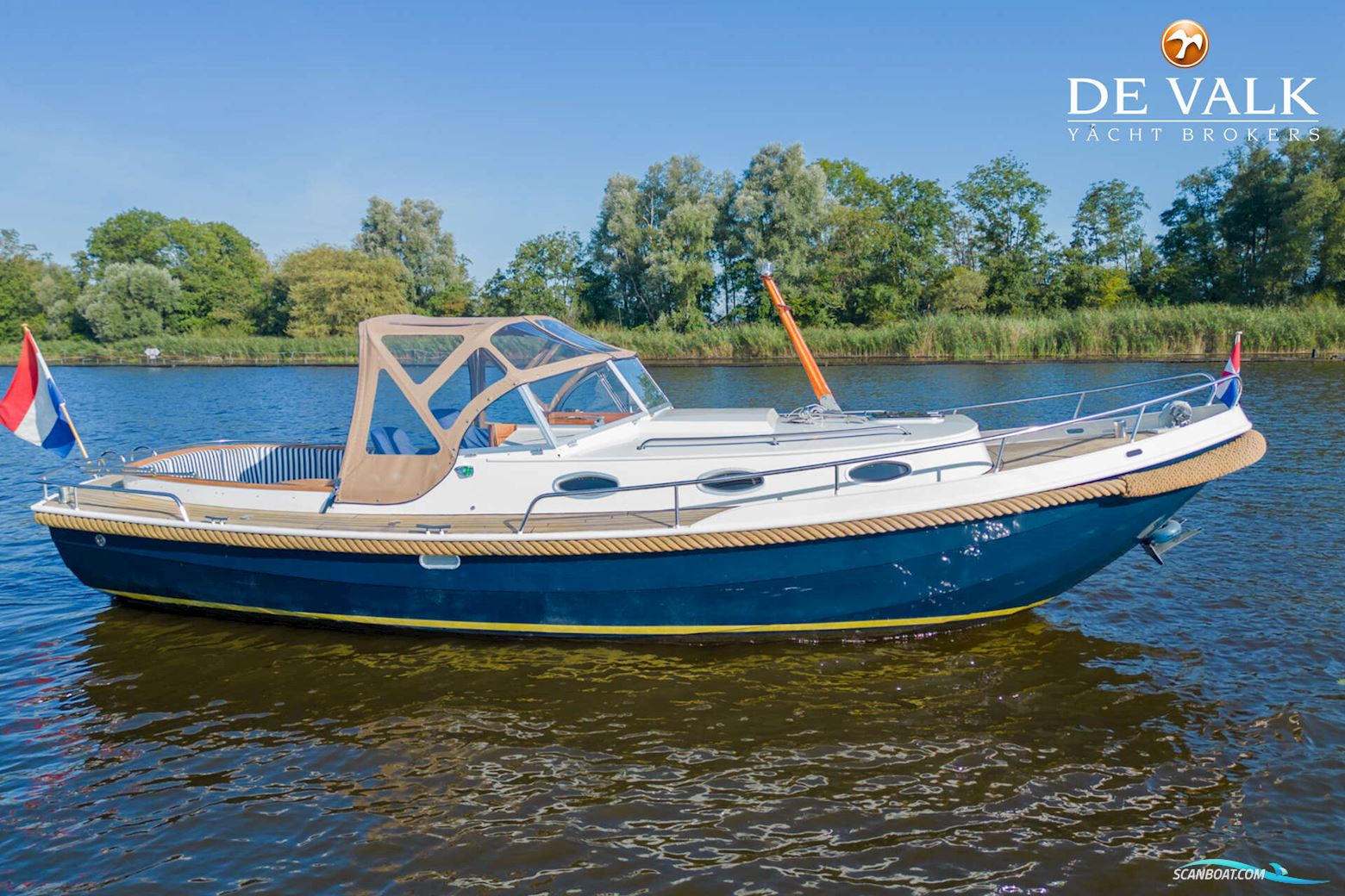 Langenberg Bonke Vlet 9.10 Motorboot 2007, mit Vetus motor, Niederlande