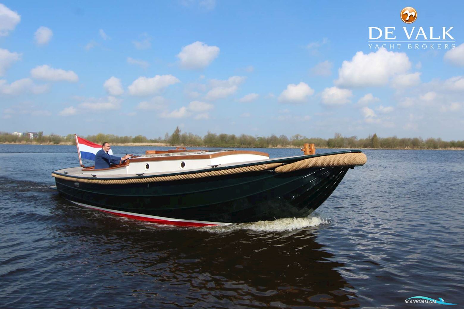 Langenberg Vlet 10.25 Motorboot 1993, mit Bmw motor, Niederlande