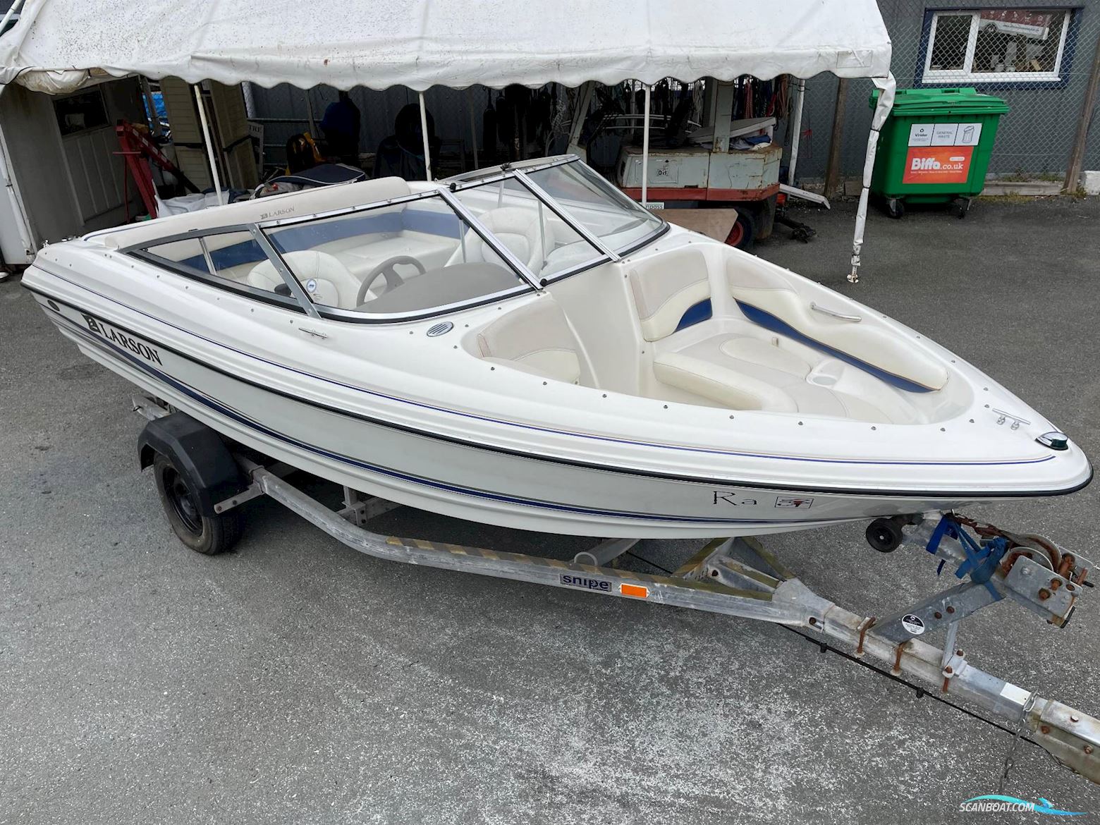 Larson 180 Sport - Volvo Penta 135 HK/Udstyr Motorboot 2007, mit 3.0 Volvo Penta SX motor, Dänemark