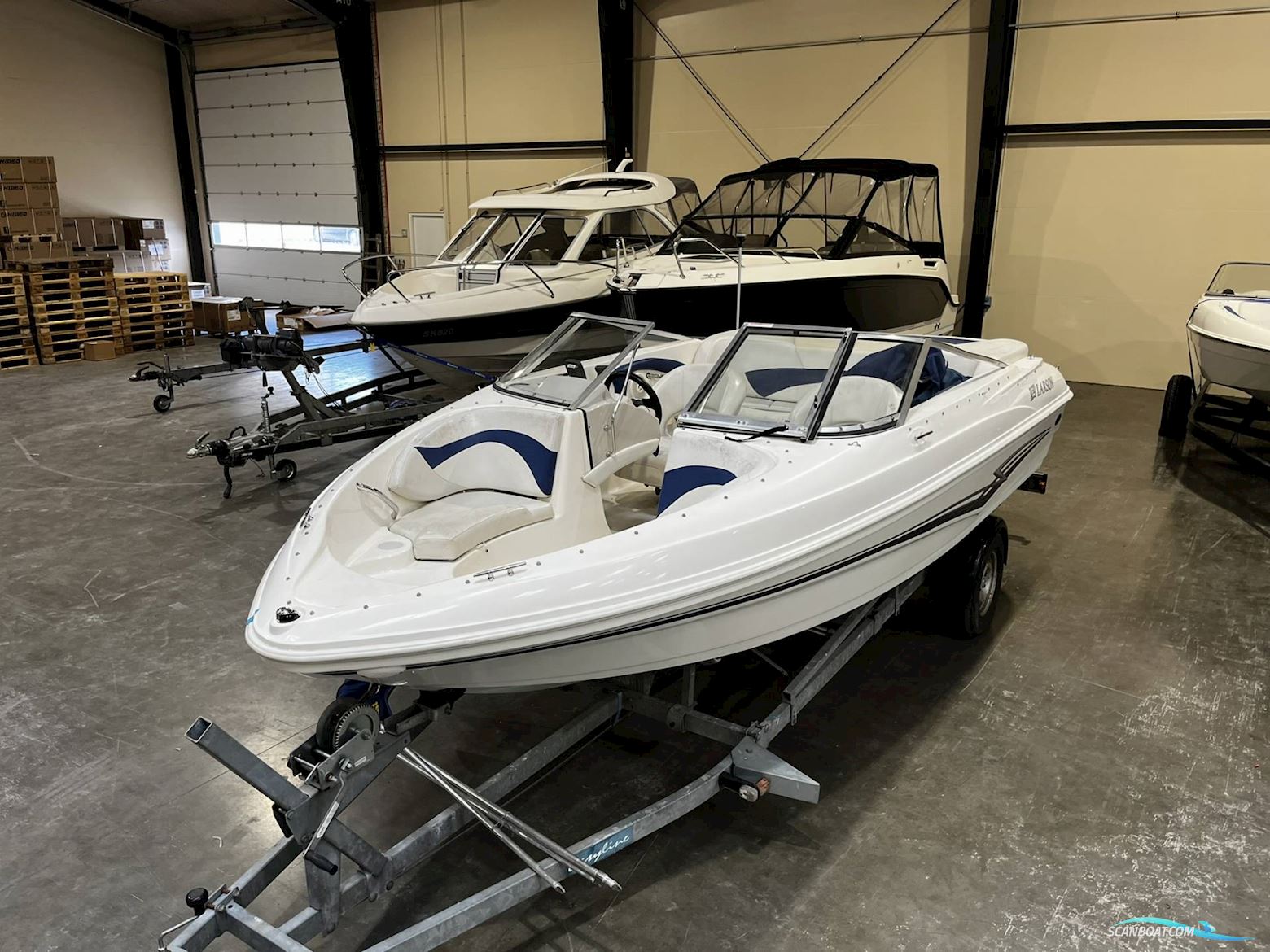 Larson 180 Sport - Volvo Penta 135 HK/Udstyr Motorboot 2007, mit 3.0 Volvo Penta SX motor, Dänemark