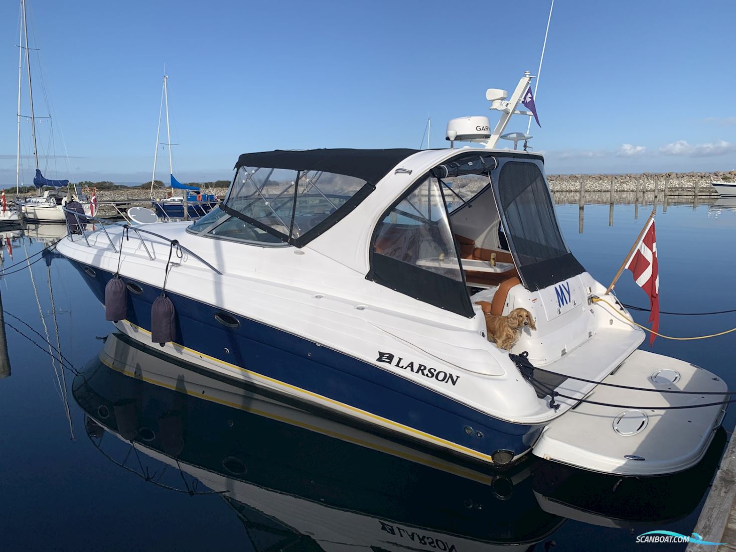 Larson 370 Cabrio Motorboot 2006, mit Volvo Penta motor, Dänemark