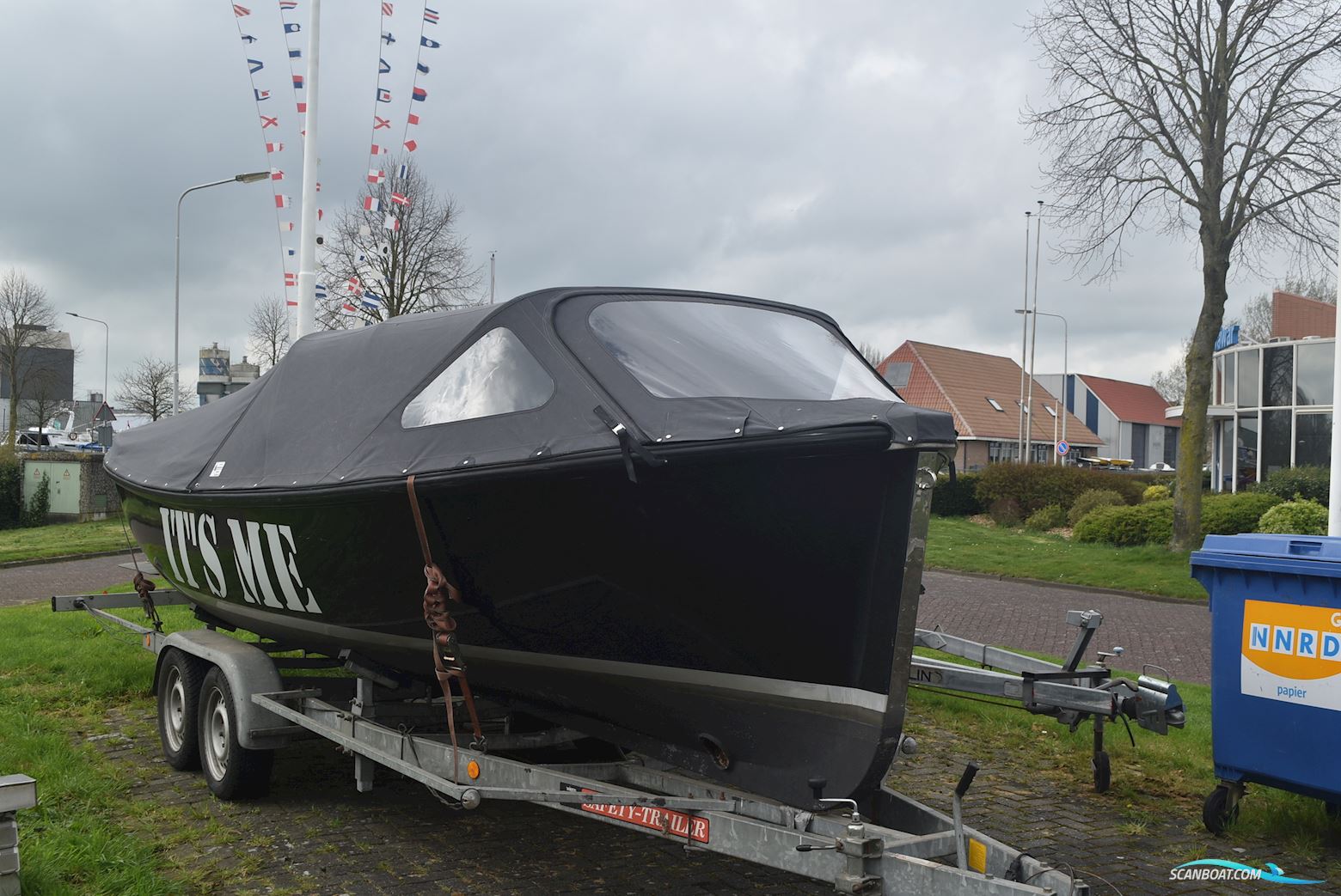 Lifestyle 740 Met Tandemas Trailer Motorboot 2008, mit Vetus M3-27 PK motor, Niederlande