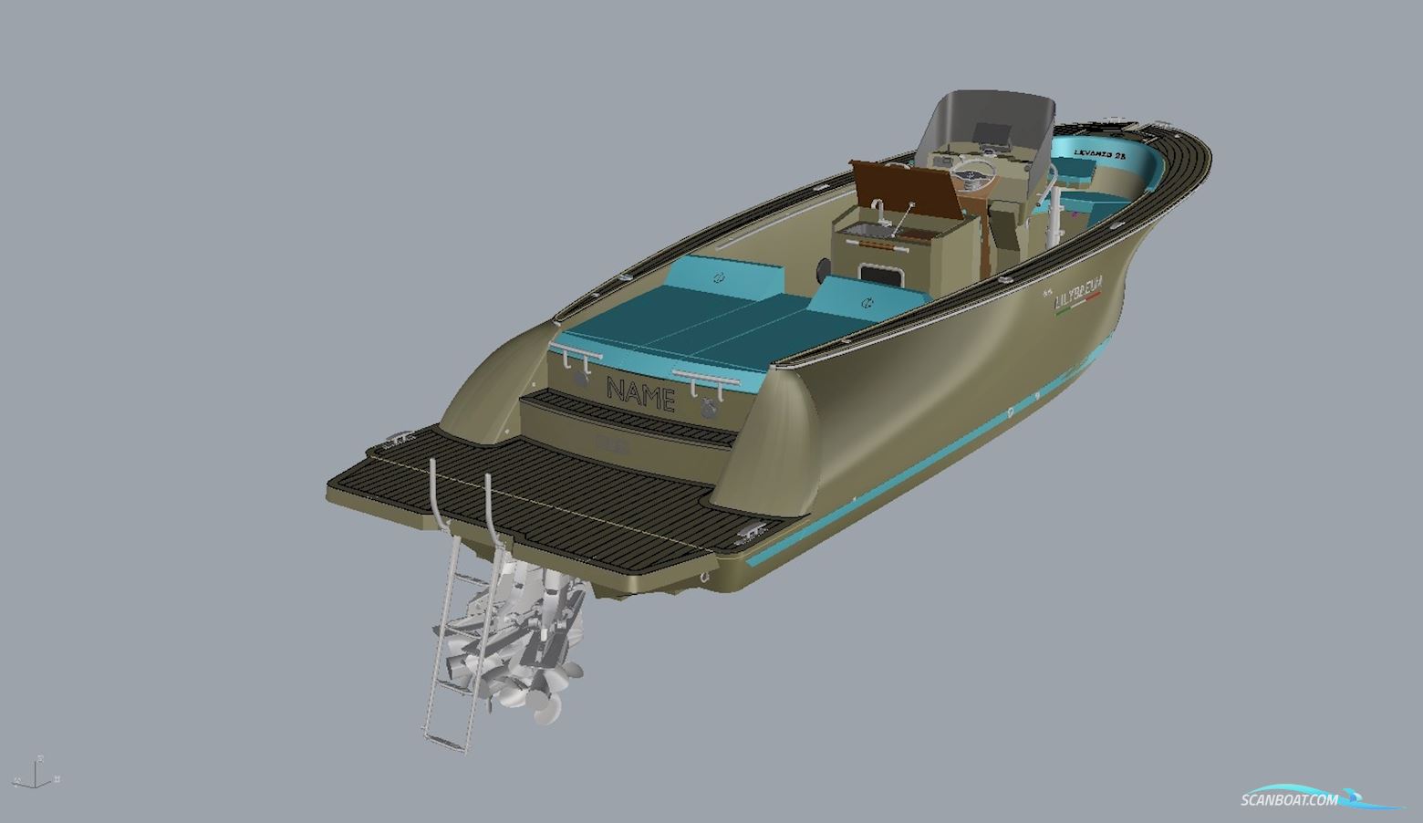 Lilybaeum Levanzo 28 S Motorboot 2024, mit Mercruiser motor, Niederlande