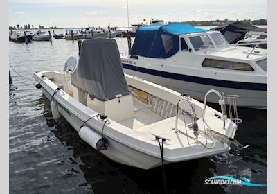 Limbo 585 Styrepultsbåd Motorboot 2016, mit Honda motor, Dänemark