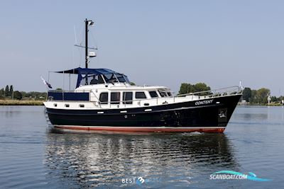 Linden Spitsgatkotter 13.70 Motorboot 2011, mit Perkins is een Brits merk dat wereldwijd bekendstaat om zijn betrouwbare dieselmotoren, vooral voor schepen, landbouw- en industriële toepassingen. Z motor, Niederlande