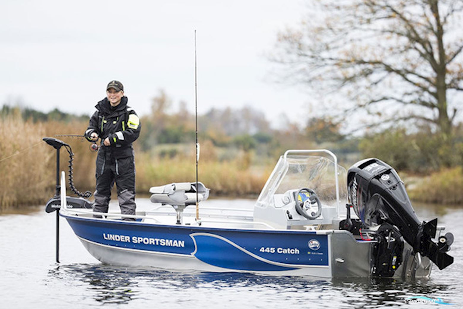 Linder 445 Sportsman Catch inkl. F30 Mercury-EFI 4 takt HD