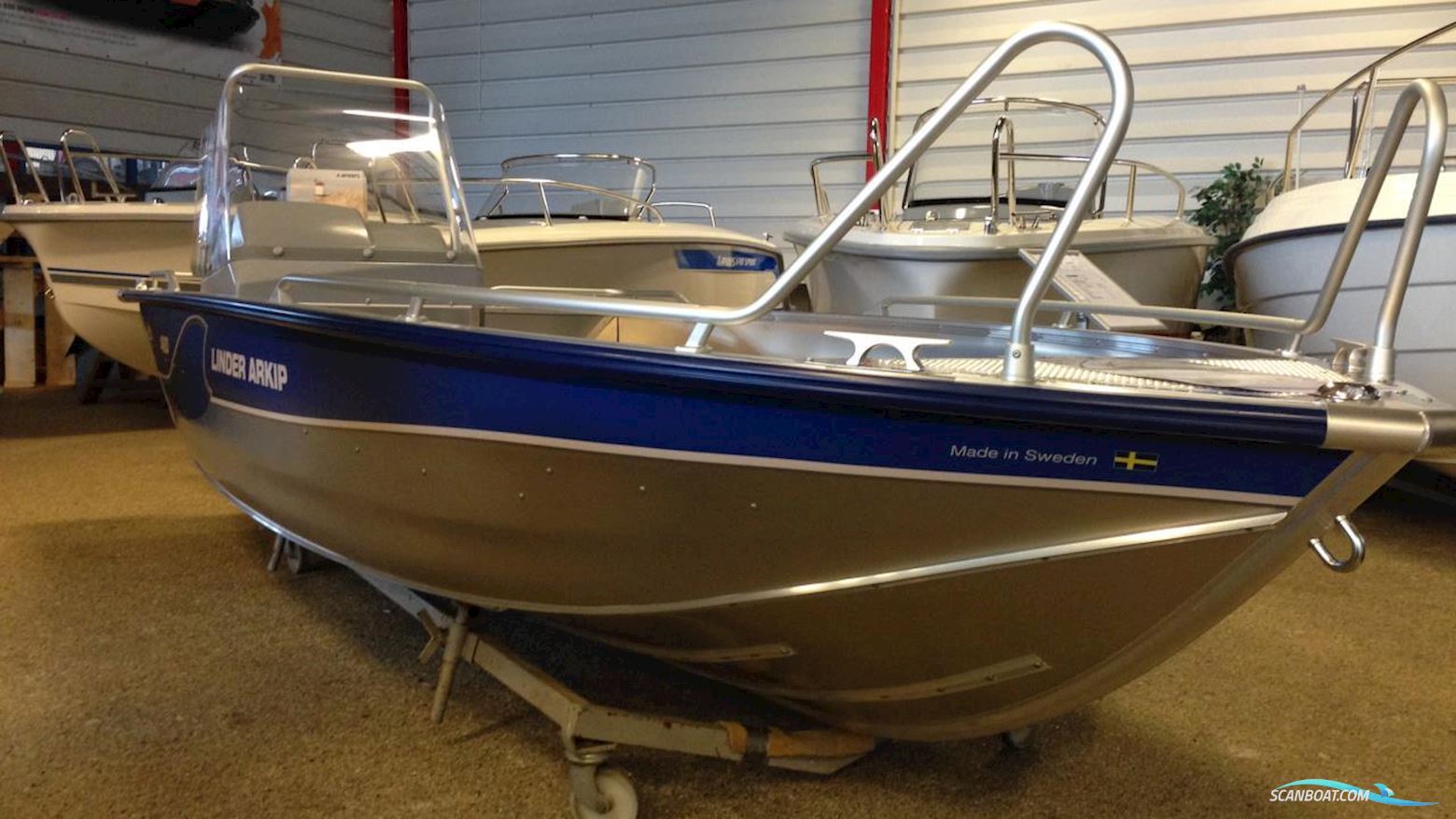 LINDER ARKIP 460 Motorboot 2025, mit  Mercury motor, Sweden
