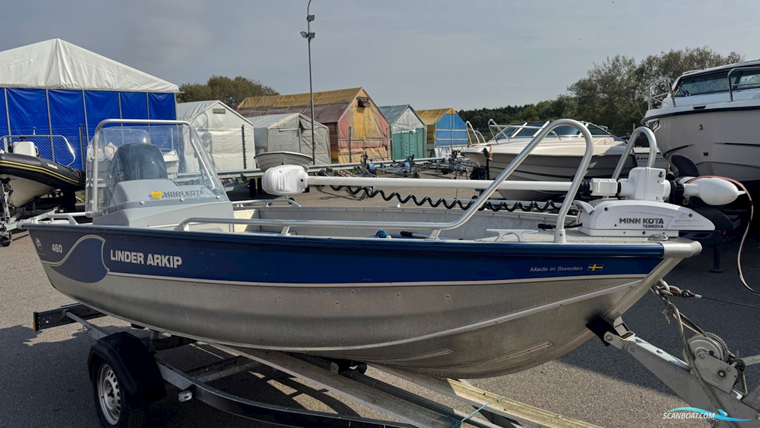 Linder Arkip 460 Motorboot 2020, mit Mercury motor, Sweden