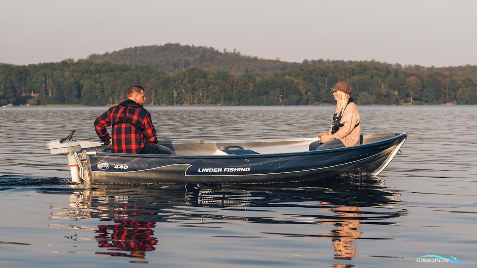 Linder Fishing 440 Motorboot 2024, Sweden