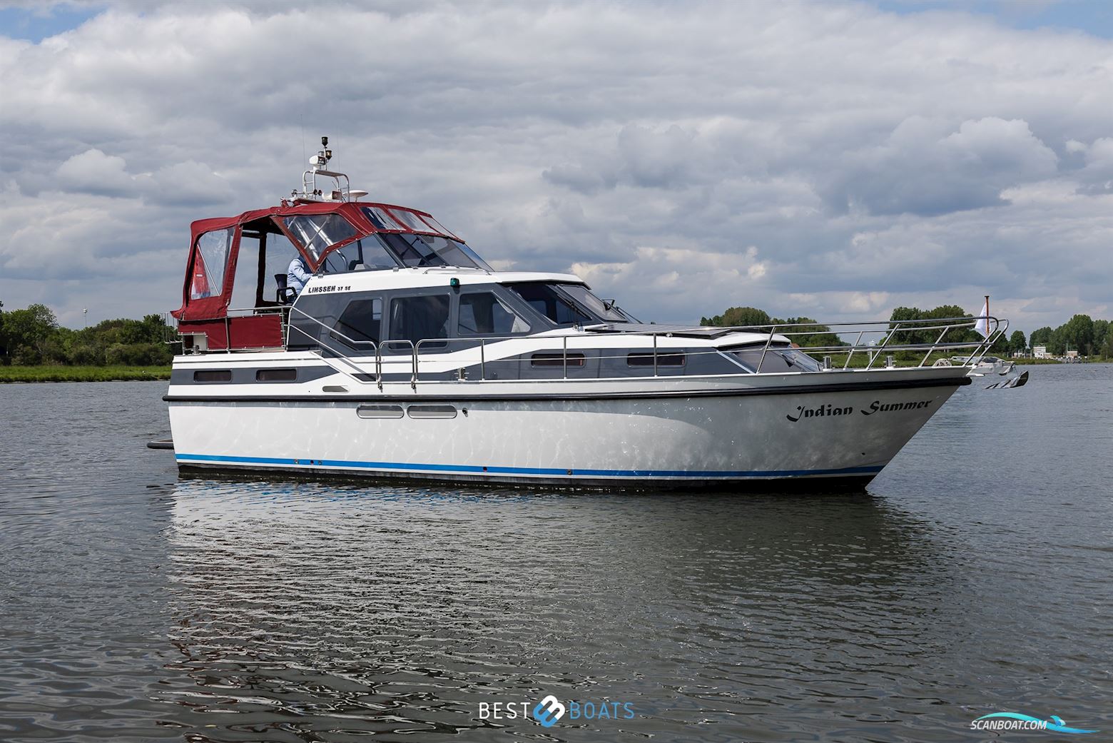 Linssen 37SE Motorboot 1992, mit Volvo Penta TMD 41B motor, Niederlande
