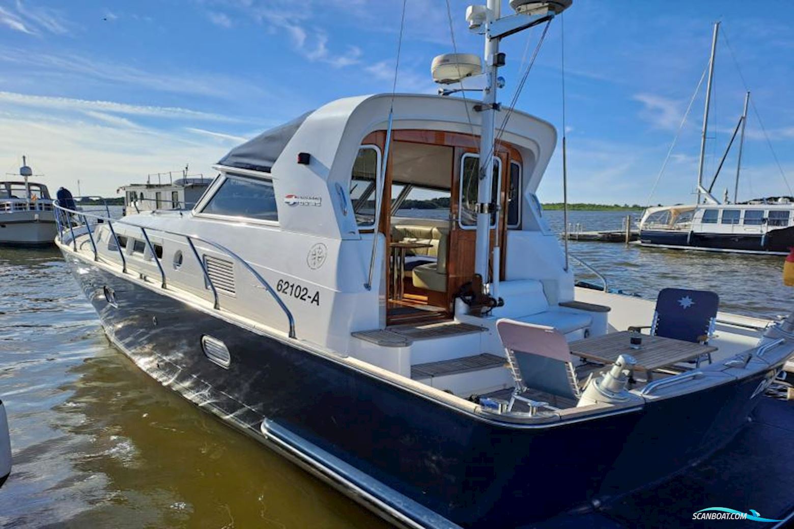 Linssen 45 DS Variotop Motorboot 2003, mit Volvo Penta Tamd74 480 pk. motor, Niederlande