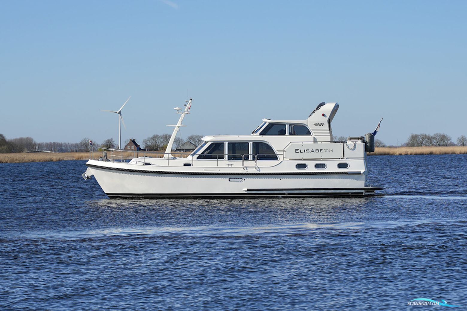 Linssen Grand Sturdy 410 AC Variotop Met Stabilisator
