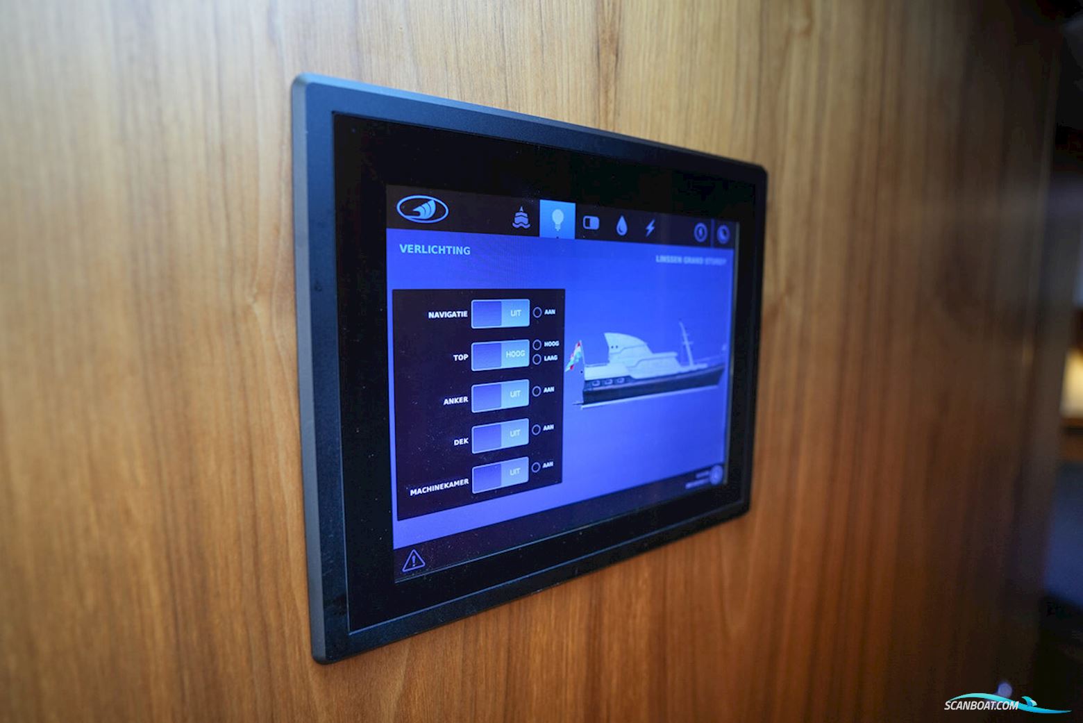 Linssen Grand Sturdy 410 AC Variotop Met Stabilisator