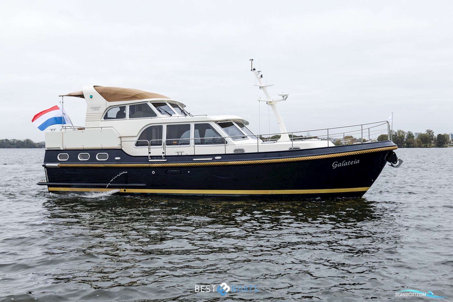 Linssen Grand Sturdy 410 AC Variotop Motorboot 2016, Niederlande